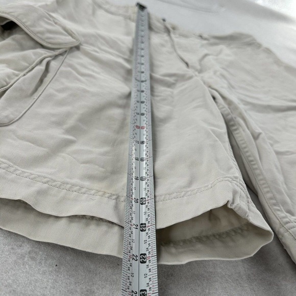 Vintage Polo Ralph Lauren Bleecker Paratrooper Khaki Military Cargo Shorts Men34 - Picture 8 of 13